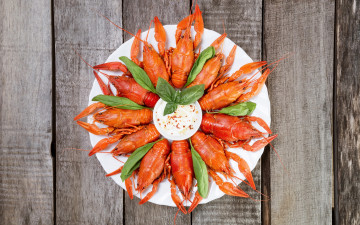 Картинка еда рыба +морепродукты +суши +роллы cancer crayfish морепродукты соус раки sauce