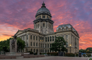 Картинка illinois+state+capitol+building+in+springfield города -+здания +дома капитолий