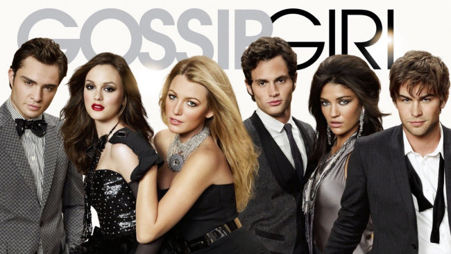 Обои картинки фото кино фильмы, gossip girl, актеры