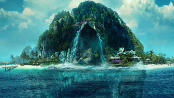 Картинка fantasy+island+ +2020 кино+фильмы fantasy+island остров фантазий постер триллер фантастика