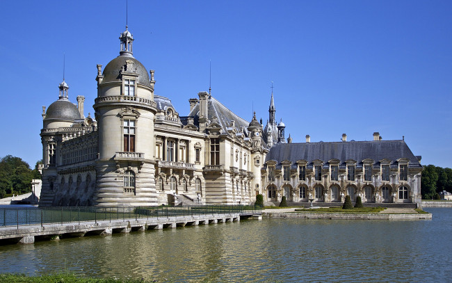 Обои картинки фото chateau de chantilly, города, замки франции, chateau, de, chantilly