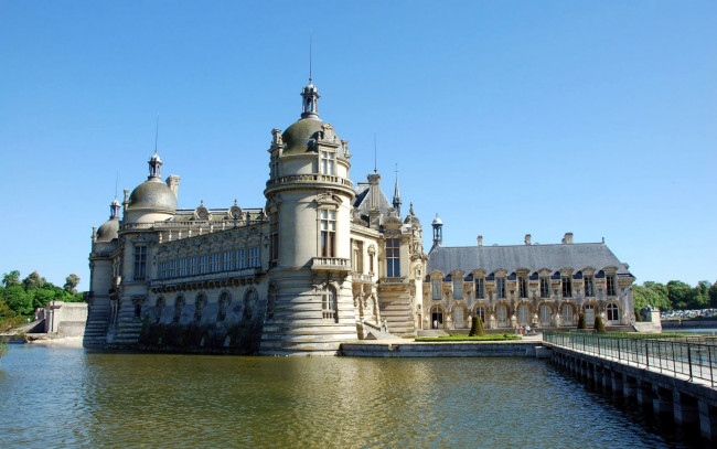 Обои картинки фото chateau de chantilly, города, замки франции, chateau, de, chantilly