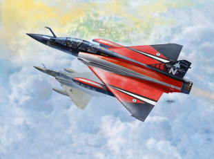 Картинка авиация боевые+самолёты франция истребитель xiu mo zhi dassault mirage 2000n