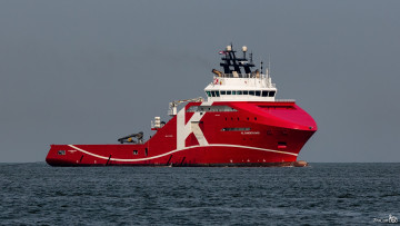 Картинка kl sandefjord корабли баркасы буксиры tug supplies буксир