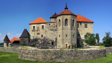 Картинка 352 vihov castle Чехия города дворцы замки крепости замок ландшафт