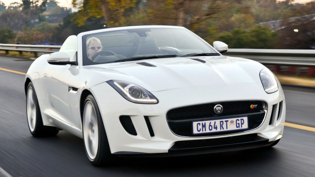 Обои картинки фото jaguar, type, автомобили, великобритания, класс, люкс, land, rover, ltd