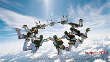 Картинка календари люди прыжок