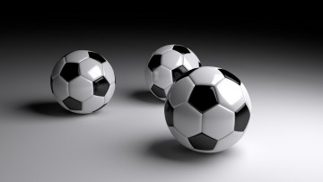 Картинка спорт 3d рисованные мячи