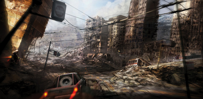Обои картинки фото видео игры, motorstorm apocalypse, motorstorm, apocalypse, экшен, гонки, апокалипсис