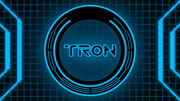 Картинка кино+фильмы tron+legacy фон логотип