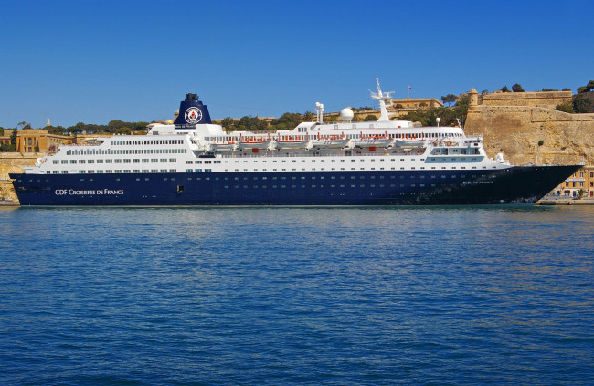 Обои картинки фото bleu de france, корабли, лайнеры, круизный, лайнер