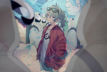 Картинка аниме vocaloid hatsune miku
