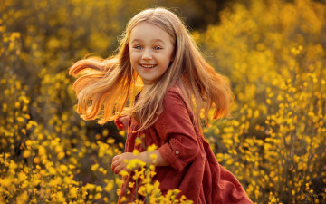 Картинка разное дети рыженькая девочка улыбка