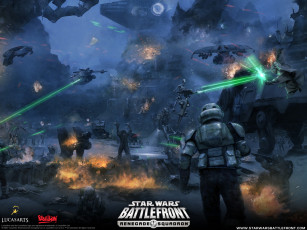 Картинка видео игры star wars battlefront renegade squadron