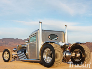 Картинка peterbilt hot rod truck автомобили hotrod dragster