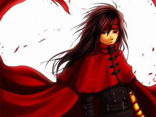 Картинка аниме final fantasy vincent valentine