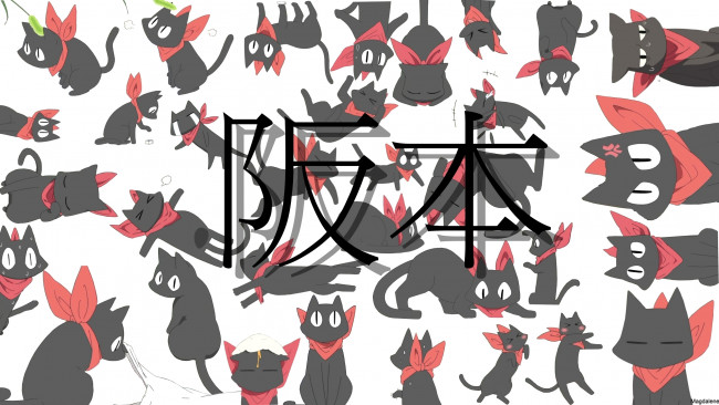 Обои картинки фото аниме, monster musume no iru nichijou, кошки