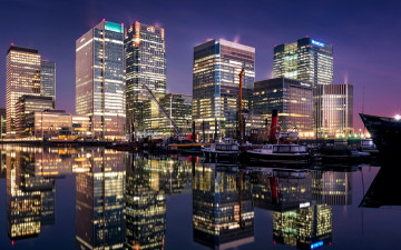Картинка города лондон+ великобритания небоскребы