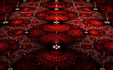 Картинка 3д графика fractal фракталы цвета фон узор