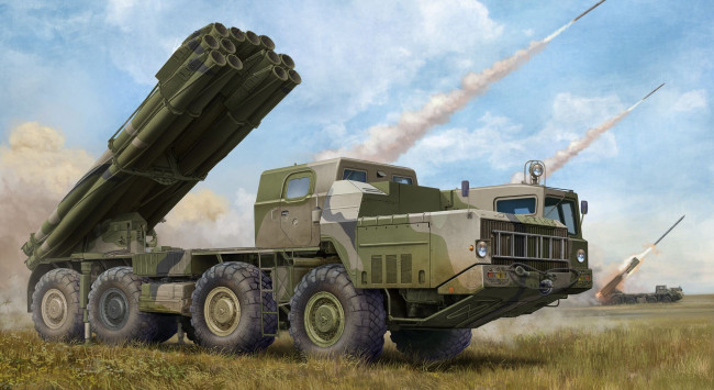 Обои картинки фото рисованное, армия, ракеты