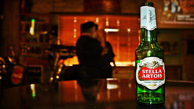 Обои картинки фото бренды, stella artois, пиво