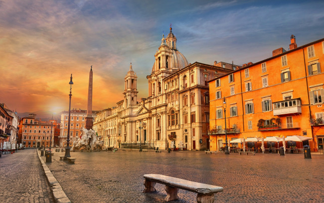 Обои картинки фото города, рим,  ватикан , италия, памятник, улица