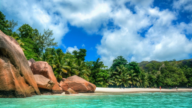 Обои картинки фото seychelles beach, природа, тропики, seychelles, beach