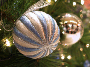 Картинка xmas decorations праздничные шарики