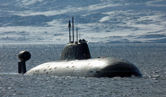 Обои картинки фото щука-б, корабли, подводные лодки, проект, 971, подводная, лодка, вмф, россия, субмарина