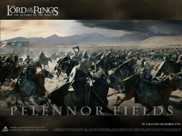 Обои картинки фото битва, на, пеленнорской, равнине, кино, фильмы, the, lord, of, rings, return, king
