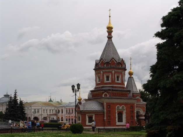 Обои картинки фото Ярославль, города, православные, церкви, монастыри