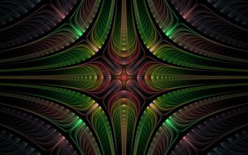 Картинка 3д графика abstract абстракции узор тёмный фон