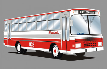Картинка автомобили векторная графика автобус