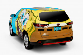 Картинка toyota+highlander+spongebob+squarepants+concept+2013 автомобили toyota squarepants spongebob highlander 2013 concept