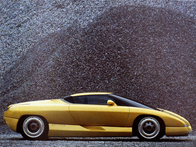 Обои картинки фото 1990, bertone, chevrolet, corvette, nivola, автомобили