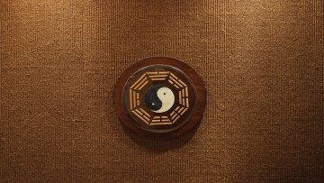Картинка разное текстуры фон дерево инь-ян знак символ бежевый коричневый текстура