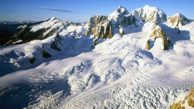 Обои картинки фото природа, горы, пики, снега