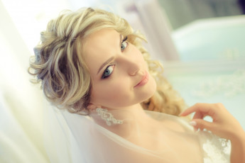 Картинка девушки -unsort+ лица +портреты портрет красота блондинка лицо невеста