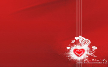 Картинка праздничные день+святого+валентина +сердечки +любовь линии сердечки бабочки цветок