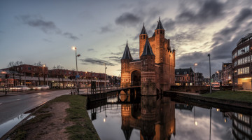 Картинка города -+пейзажи нидерланды голландия haarlem