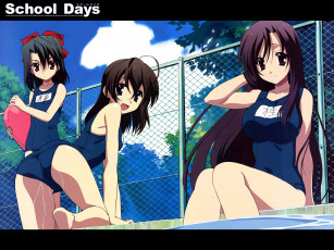Картинка аниме school days