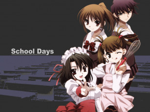Картинка аниме school days
