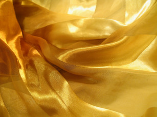 Картинка разное текстуры желтая ткань золотая складки блеск