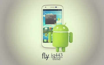Картинка компьютеры android trend iq443 fly андроид телефон