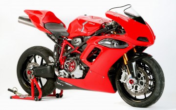 Картинка мотоциклы ducati красный дукати