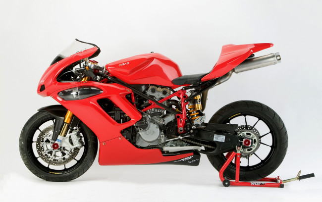 Обои картинки фото мотоциклы, ducati, красный, дукати