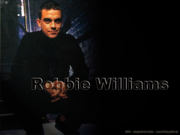 Обои картинки фото музыка, robbie, williams