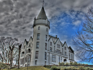 Картинка gamlehaugen bergen norway города здания дома
