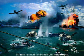 Картинка кино фильмы pearl harbor взрывы война