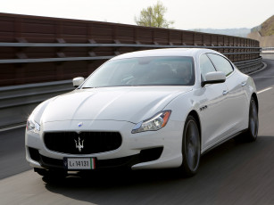 Картинка автомобили maserati светлый 2013г quattroporte